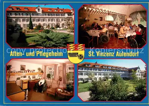 AK / Ansichtskarte Aulendorf Alten  und Pflegeheim St. Vinzenz Aulendorf