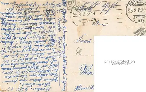 AK / Ansichtskarte Tiergarten_Berlin Partie am Goldfischteich Feldpost Tiergarten Berlin