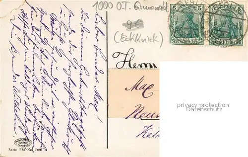 AK / Ansichtskarte Grunewald_Berlin Koenigssee Grunewald Berlin