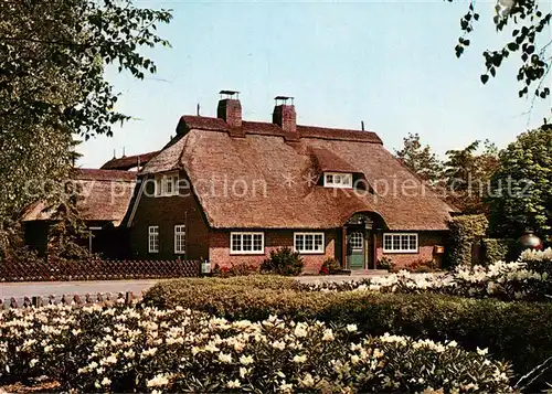 AK / Ansichtskarte Wiesmoor Restaurant Blauer Fasan Aussenansicht Wiesmoor