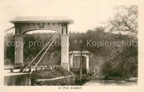 AK / Ansichtskarte Assat Le Pont d Assat Assat