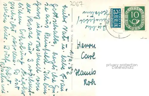 AK / Ansichtskarte Reinfeld_Holstein Genesungsheim m. Gartenanlage und Liegehalle Reinfeld_Holstein