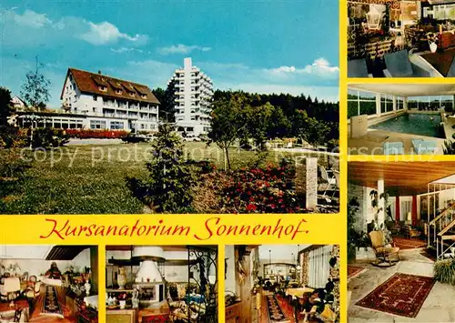 AK / Ansichtskarte Luetzenhardt Kursanatorium Sonnenhof Teilansichten Luetzenhardt