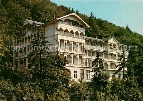 AK / Ansichtskarte Bad_Harzburg Sanatorium am Burgberg Aussenansicht Bad_Harzburg