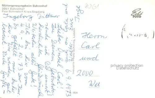 AK / Ansichtskarte Bahrenhof Muettererholungsheim Bahrenhof Bahrenhof