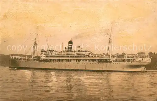 AK / Ansichtskarte Hamburg Woermann Linie Schiff Hamburg