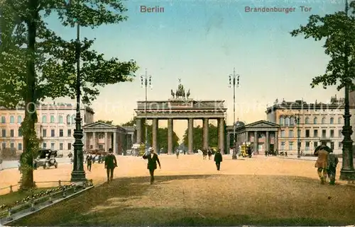AK / Ansichtskarte Berlin Brandenburger Tor  Berlin