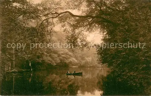 AK / Ansichtskarte Charlottenburg Partie auf dem See Charlottenburg