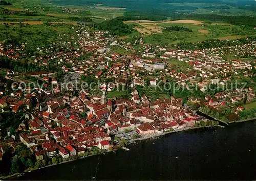 AK / Ansichtskarte ueberlingen_Bodensee Fliegeraufnahme ueberlingen Bodensee