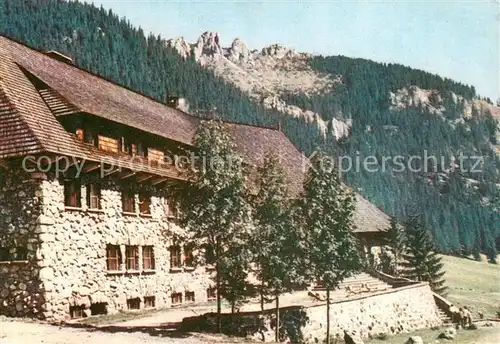 AK / Ansichtskarte Tatry_Zachodnie Dolina Chocholowska Schronisko PTTK na Polanie Chocholowskiej Tatry Zachodnie