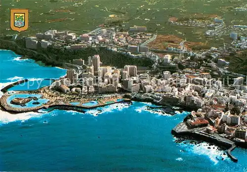 AK / Ansichtskarte Puerto_de_la_Cruz Vista parcial aerea Puerto_de_la_Cruz