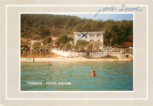 AK / Ansichtskarte Thassos Hotel Nisteri Beach Thassos