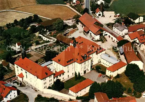 AK / Ansichtskarte Thyrnau Zisterzienserinnen Abtei St Josef Fliegeraufnahme Thyrnau