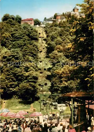 AK / Ansichtskarte Burg_Wupper Sesselbahn Schloss Burg Burg Wupper