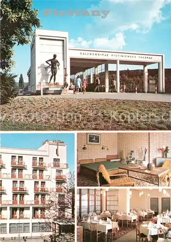 AK / Ansichtskarte Piestany Kolonadovy most Liecebny dom Jalta Piestany