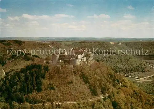 AK / Ansichtskarte Neuffen Burg Hohen Neuffen Fliegeraufnahme Neuffen