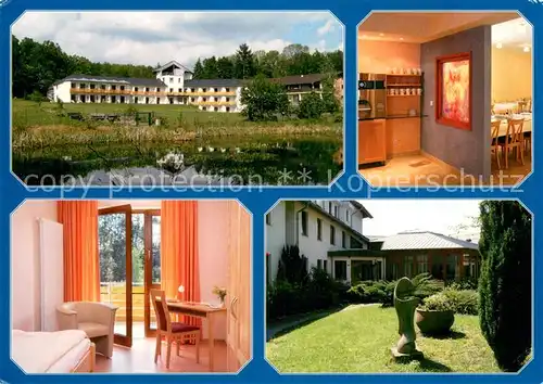 AK / Ansichtskarte Borchen Reha Klinik Schloss Hamborn Appartement Zimmer Garten Borchen