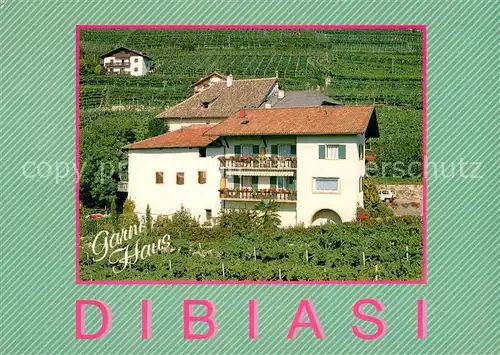AK / Ansichtskarte Tramin_Weinstrasse  Garni Haus Dibiasi Tramin_Weinstrasse 