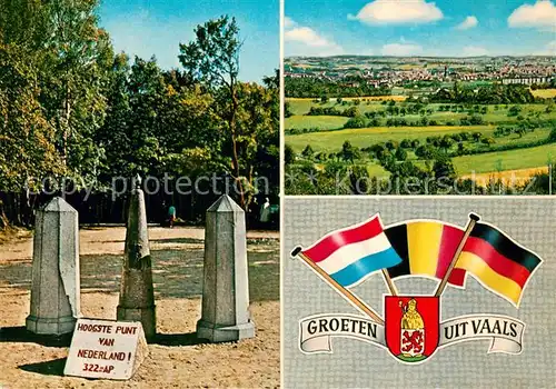 AK / Ansichtskarte Vaals Hoogste Punt van Nederland Panorama Vaals