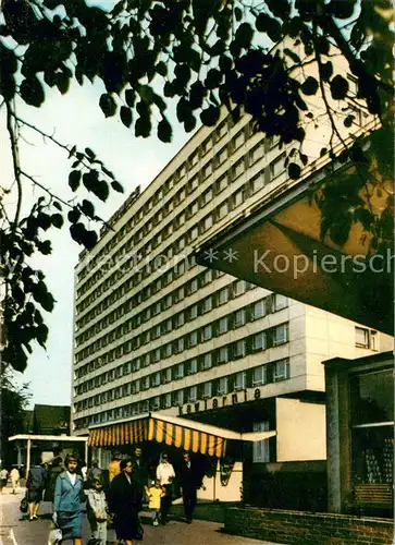 AK / Ansichtskarte Katowice Hotel Katowice Katowice
