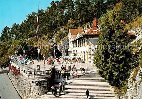AK / Ansichtskarte Postojnska_Jama Grotte Cave Vhod 