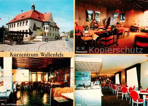 AK / Ansichtskarte Wallenfels_Oberfranken Restaurant Bier und Kegelstube Cafe Wallenfels_Oberfranken
