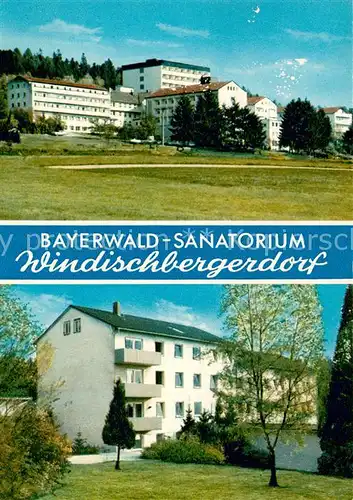 AK / Ansichtskarte Windischbergerdorf Bayerwald Sanatorium Windischbergerdorf