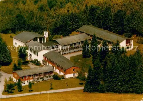 AK / Ansichtskarte Wies_Steingaden Landvolkshochschule Dr Georg Heim Fliegeraufnahme Wies_Steingaden