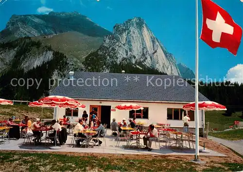 AK / Ansichtskarte Wildhaus_SG Bergrestaurant Gampluet Wildhaus SG