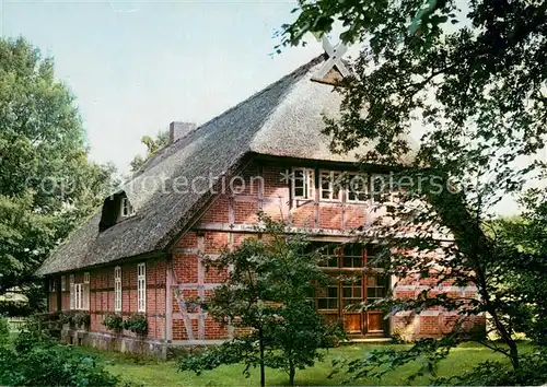 AK / Ansichtskarte Wilsede_Lueneburger_Heide Hans Domizlaff Haus Lueneburger Heide Wilsede_Lueneburger_Heide