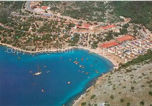 AK / Ansichtskarte Punat_Krk_Otok_Croatia Fliegeraufnahme 