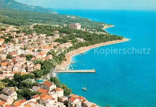 AK / Ansichtskarte Baska_Voda Fliegeraufnahme Baska_Voda