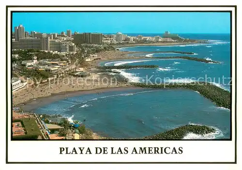 AK / Ansichtskarte Playa_de_las_Americas Fliegeraufnahme Playa_de_las_Americas