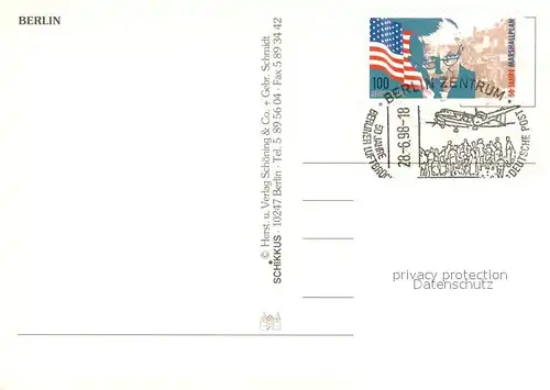 AK / Ansichtskarte Berlin Fliegeraufnahme mit Funkturm Berlin