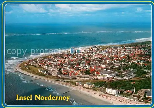 AK / Ansichtskarte Norderney_Nordseebad Fliegeraufnahme Norderney_Nordseebad