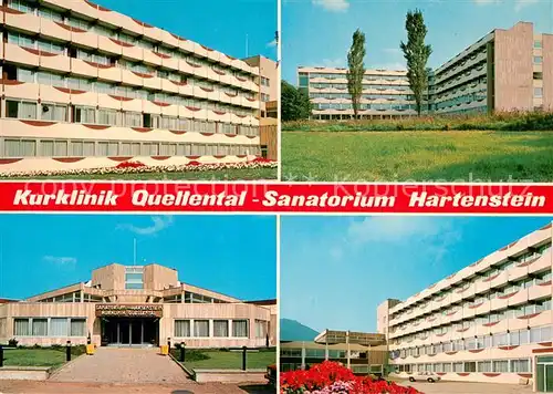 AK / Ansichtskarte Reinhardshausen Kurklinik Quellental Sanatorium Hartenstein Reinhardshausen