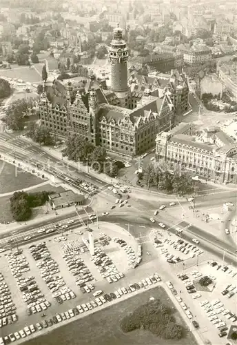 AK / Ansichtskarte Leipzig Fliegeraufnahme Leipzig