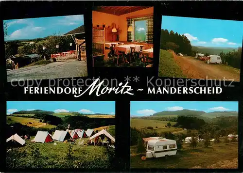 AK / Ansichtskarte Manderscheid_Eifel Feriendorf Campingplatz Moritz Manderscheid Eifel