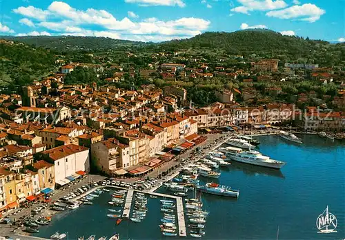 AK / Ansichtskarte Saint_Tropez_Var Vue aerienne Le Port Saint_Tropez_Var