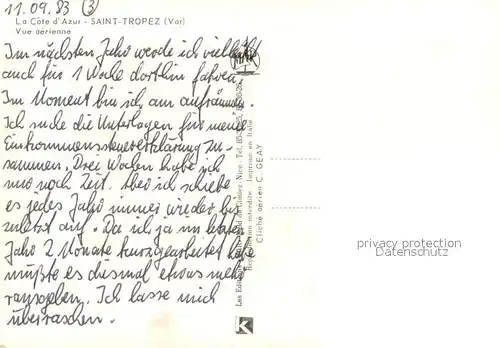 AK / Ansichtskarte Saint_Tropez_Var Vue aerienne Le Port Saint_Tropez_Var