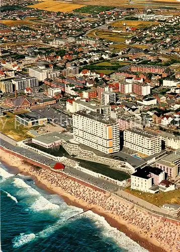 AK / Ansichtskarte Westerland_Sylt Fliegeraufnahme Westerland_Sylt