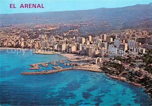 AK / Ansichtskarte El_Arenal_Mallorca Fliegeraufnahme El_Arenal_Mallorca