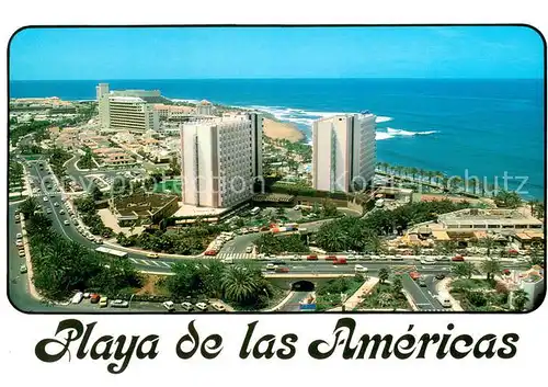 AK / Ansichtskarte Playa_de_las_Americas Fliegeraufnahme Playa_de_las_Americas