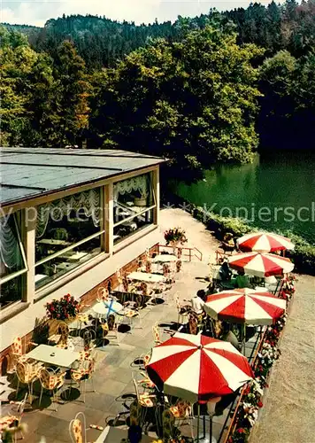 AK / Ansichtskarte Bad_Lauterberg Kurhotel Wiesenbeker Teich Terrassenansicht Bad_Lauterberg