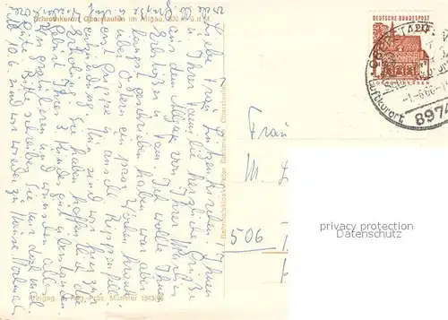 AK / Ansichtskarte Oberstaufen Fliegeraufnahme Oberstaufen