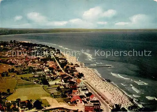 AK / Ansichtskarte Niendorf_Ostseebad_Timmendorferstrand Fliegeraufnahme 
