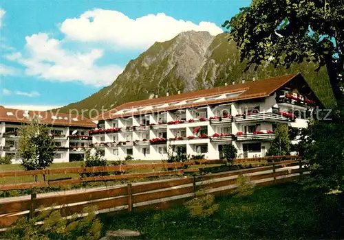AK / Ansichtskarte Oberstdorf Bergkranz Appartement Haus Aussenansicht Oberstdorf