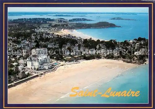 AK / Ansichtskarte Saint Lunaire Vue generale aerienne Saint Lunaire