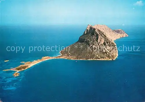 AK / Ansichtskarte Olbia_sardegna Isola de Tavolara Fliegeraufnahme 