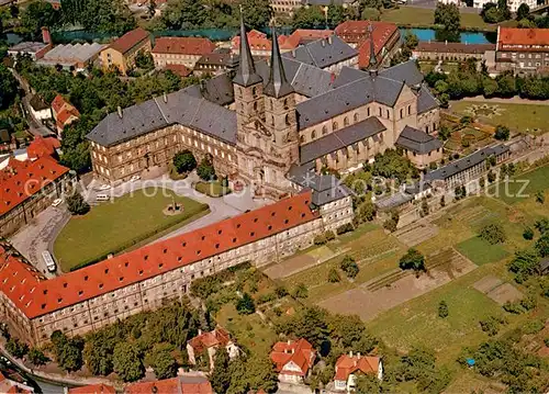 AK / Ansichtskarte Bamberg Kloster Michaelsberg Fliegeraufnahme Bamberg
